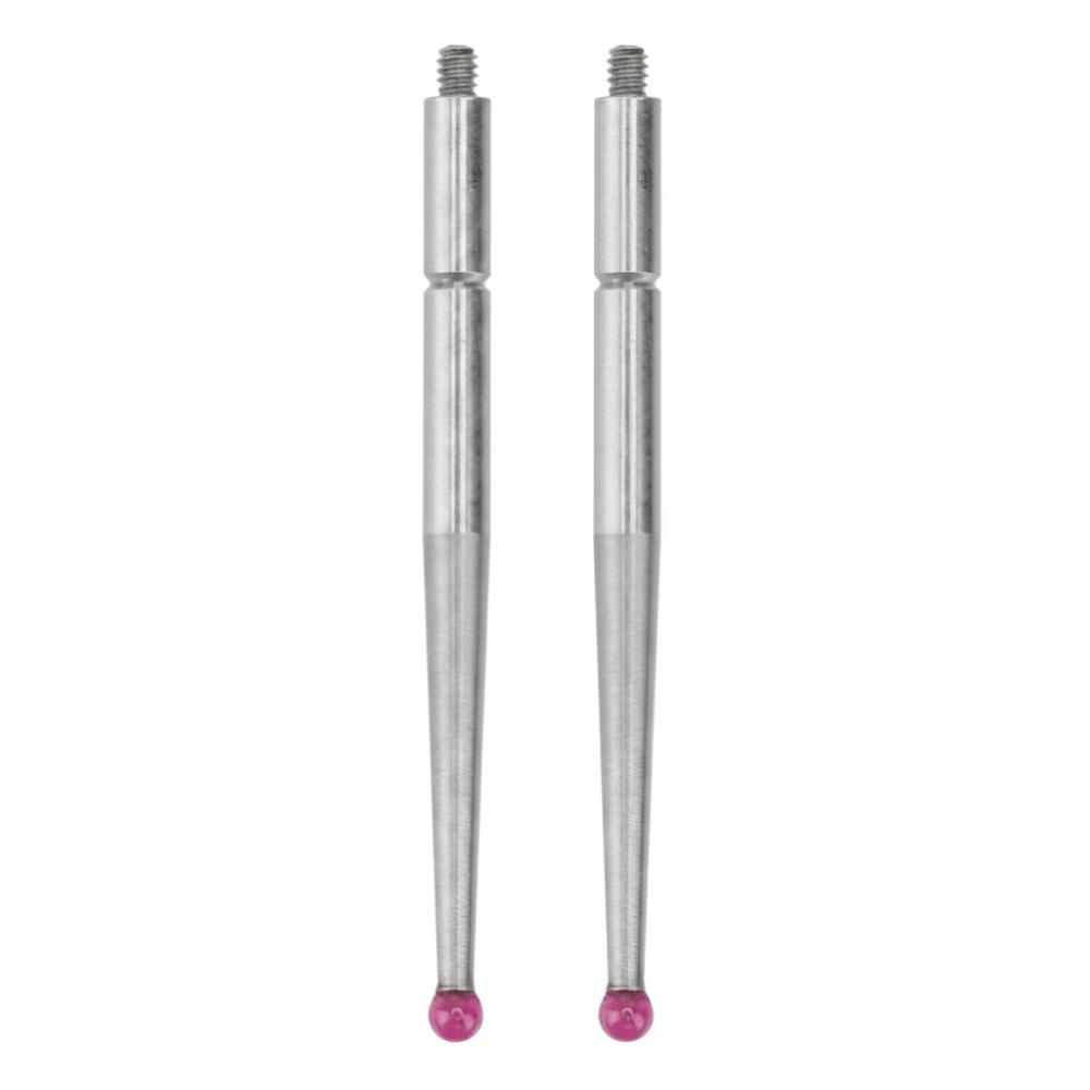 2pcs Stainless steel Dial Gauge Needle Ruby Ball Tip Contact Point  Dial Test Indicators