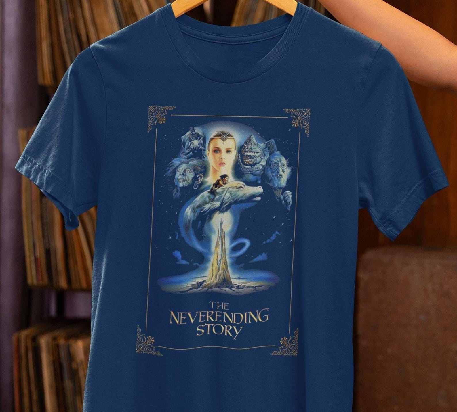 The NeverEnding Story T-Shirt – 80s Fantasy Movie Tee S