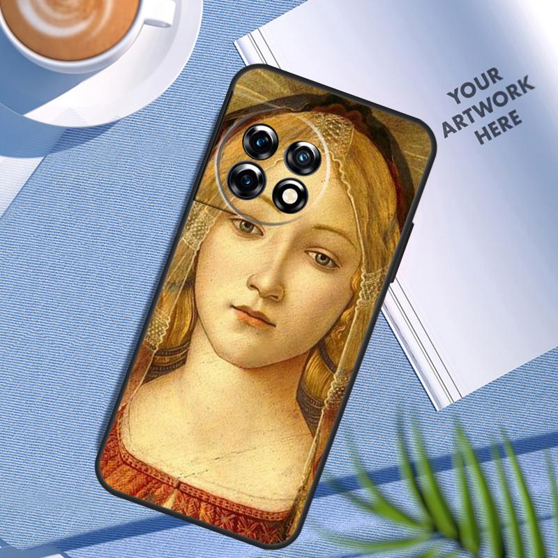 Sandro Botticelli Renaissance Kunst Hülle Für OnePlus Nord 5 CE 4 3 2 Lite N20 N30 OnePlus 15 13 12 11 9 10 Pro 12R 13T 13R Hülle