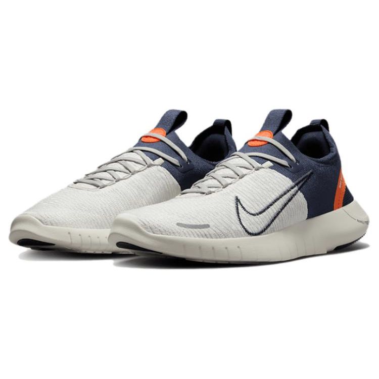 Nike Leicht Flexibel Bequem Atmungsaktiv Stützend Low-Top Lässig Trainings Laufschuhe Herren Sneaker Grau Weiß Blau FB1276-004