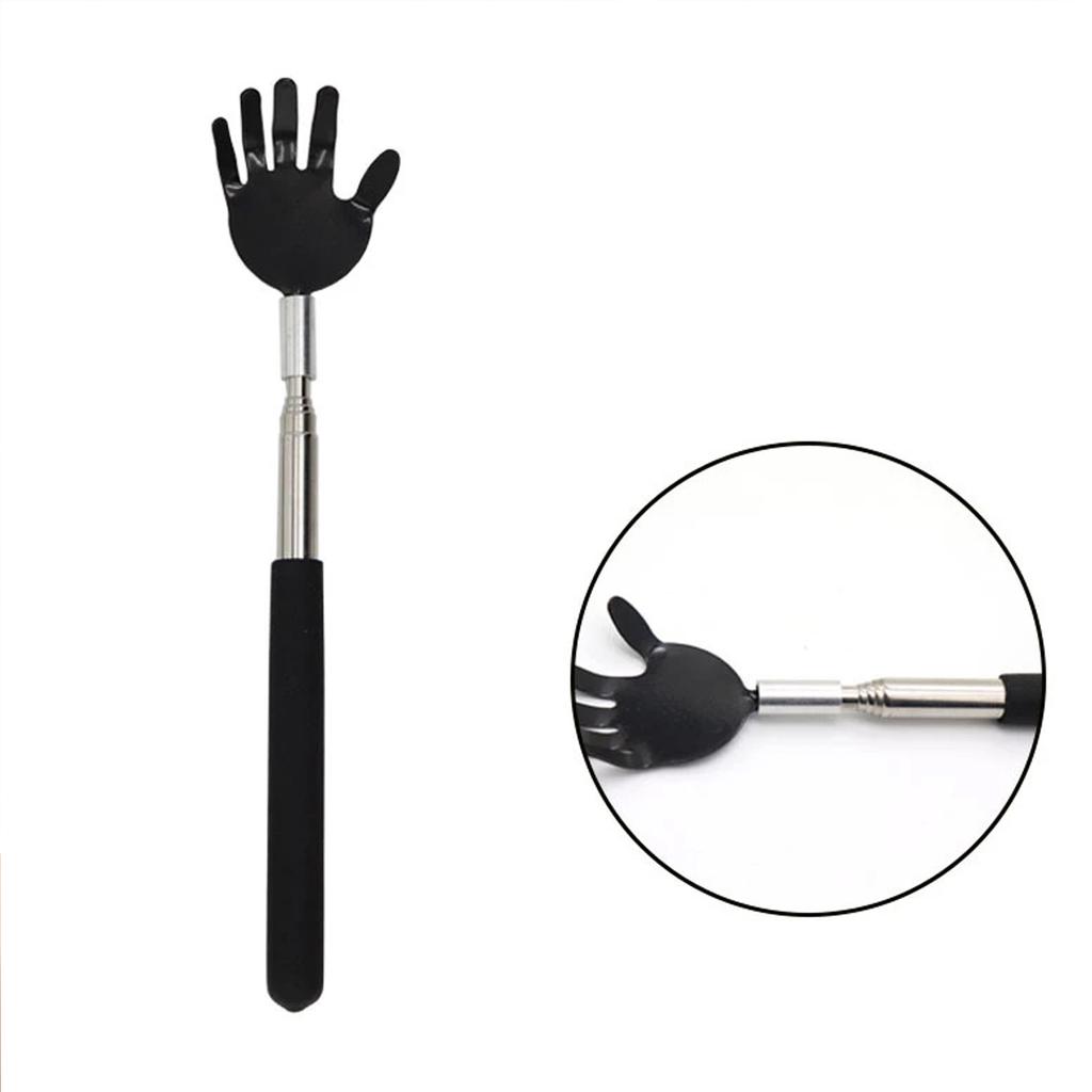 New Telescopic Massage Tools Stainless Steel Hand Grip For Elderly Hand Grip Relieve Itch Back Scratcher Elders Tickle Stick