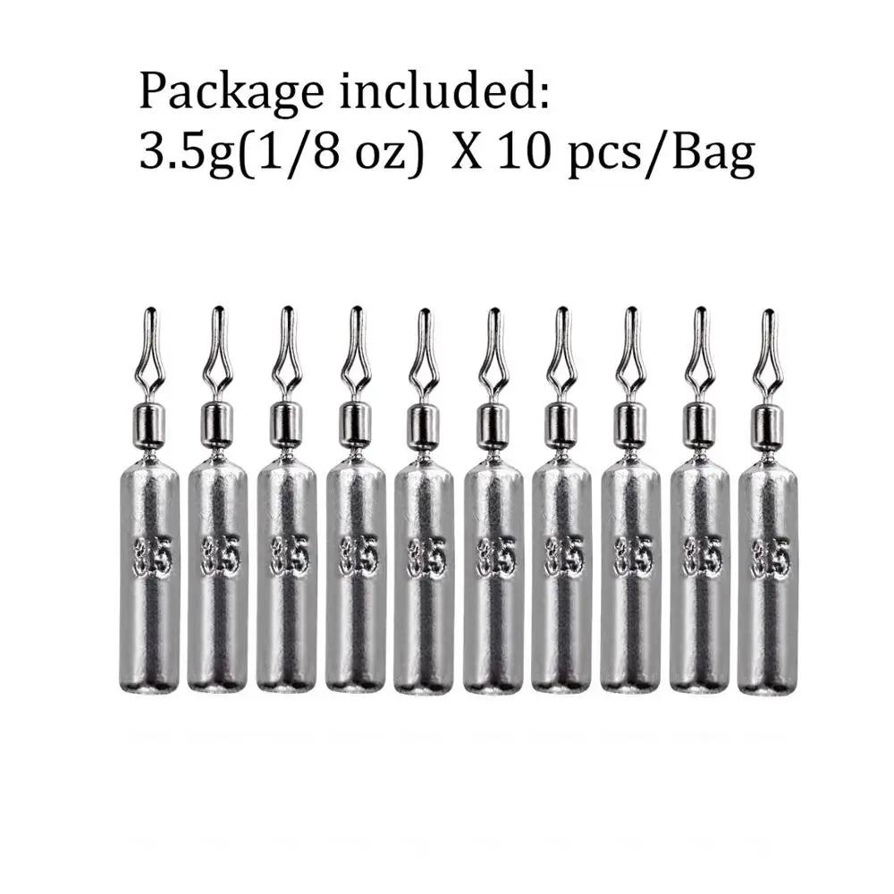 

НОВЫЕ 10 шт. Рыболовные грузила 3,5 г 5 г 7 г 10 г 14 г 20 г Грузила для дроп-шота Рыболовные снасти Аксессуары