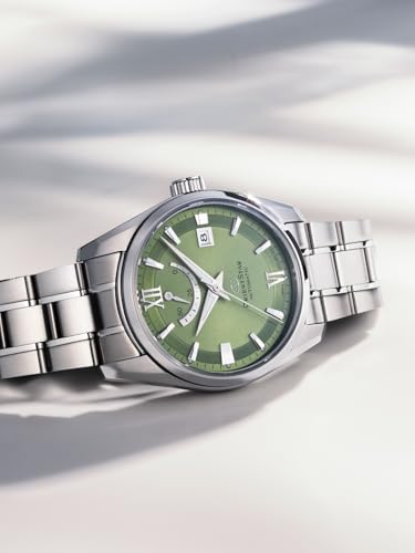 Orient Star RK-AU0107E Men's Automatic Watch, Contemporary Date, Mechanical, Made in Japan, with 2-Year Manufacturer's Warranty, Green