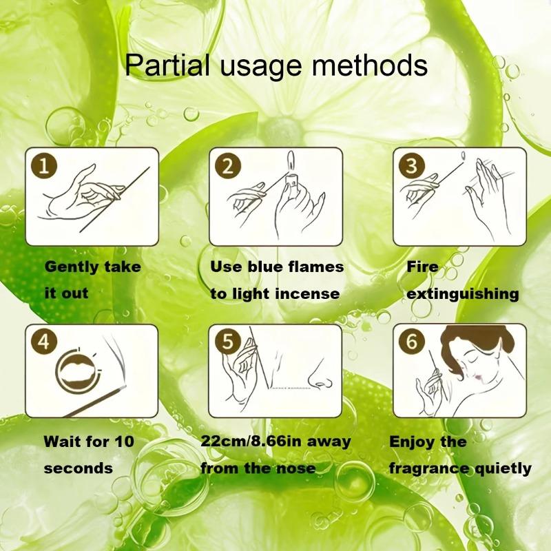 50 Stück 22cm Zitronengras-Duft Bambusstäbchen Räucherstäbchen Reise Outdoor Camping Mückenabwehr Räucherstäbchen Luftdesodorierer Stäbchen