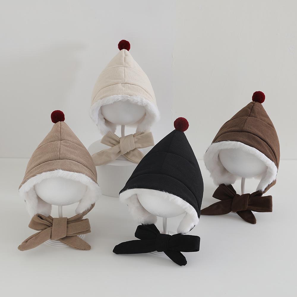 Entegre Peluş Boyunluk ve Kulak Korumalı Unisex Çocuk Kışlık Peluş Şapka