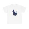 T-shirt Adulte Unisexe Renard Jardin Ombreux Semé d'Étoiles