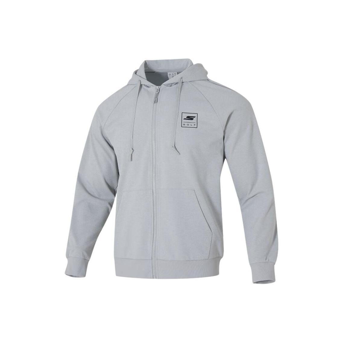 Skechers Fashion Sports Series Hooded Comfortable Long Sleeve Jacket Unisex jackets P225U133-02VP XS