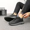 Single cotton thick-soled men's cotton shoes of the same style  winter new leisure sports men's piled thickened high-top snow boots