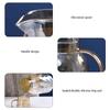 Amber Diamond Texture Glass Teapot and Cup Heat-Resistant Cold Water Jug Transparent Coffee Tea Mug Home Water Carafe Teapot