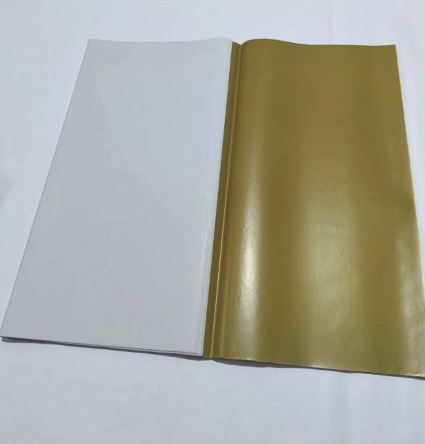 75x50cm Red Single-Sided Waxed Paper for Kindergarten and Handmade Colored Paper Projects