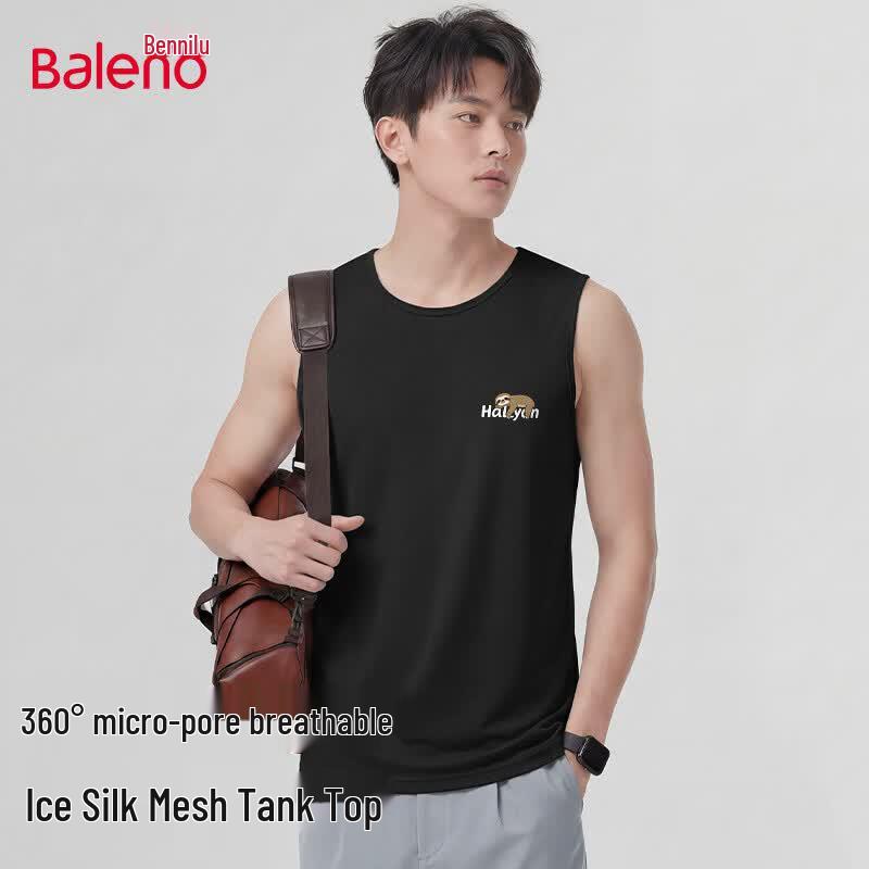 

Baleno Men s Ice Silk Sleeveless Tank Top XL