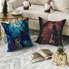 Fantasy Novel A-A Court Of Thorns And Roses 8 Natural Linen Pillow Case Double-Sided Decor Sofa Pillowcase Home Decor