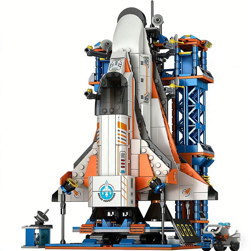 Giant Aerospace Construction Building Blocks Rocket Building Blocks Space Shuttle Building Blocks Children Toy Festival Gift