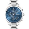 1513478 Grand Prix Blue Face Silver Men's Watch