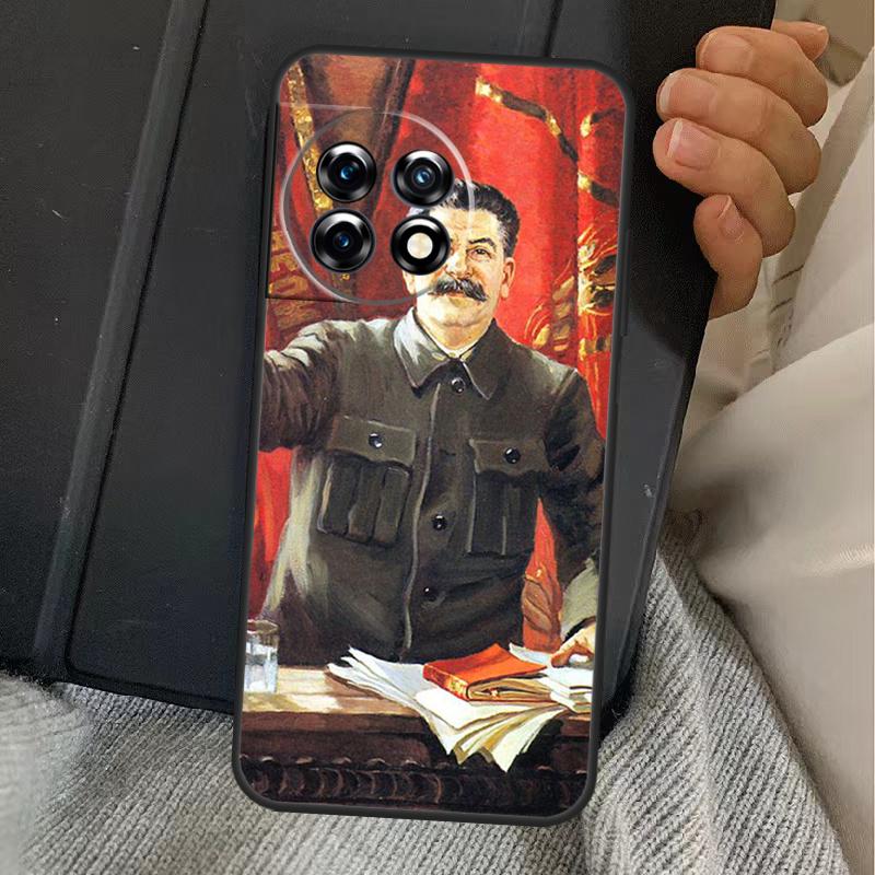 

Stalin Soviet Case For OnePlus 15 13T 13 12 11 13R 12R 10R 10T 8T OnePlus Nord 5 CE 3 4 Lite N20 N30 Cover OnePlus 12