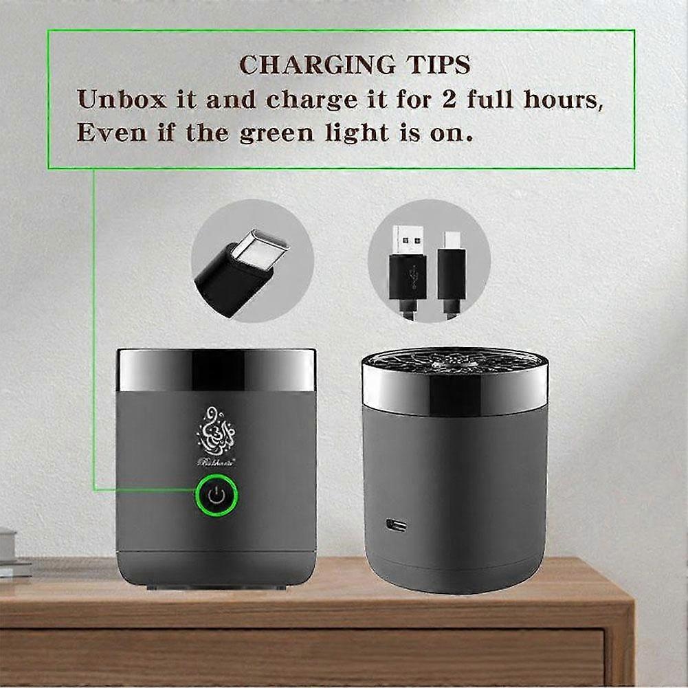 Short Electronic Incense Burner Bakhoor Car Aromatherapy Machine