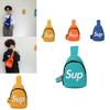 Trendiger Kinderrucksack 2024 Neuer Koreanischer Stil Buchstaben Design Niedliche Cartoon Tasche