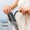 1.8m Four-Axis Mobile Selfie Stick Tripod with Floor Stand & Fill Light for Live Streaming & Photography
