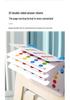 Four-Color Double-Sided Wooden Educational Game for Early Learning and Color Recognition