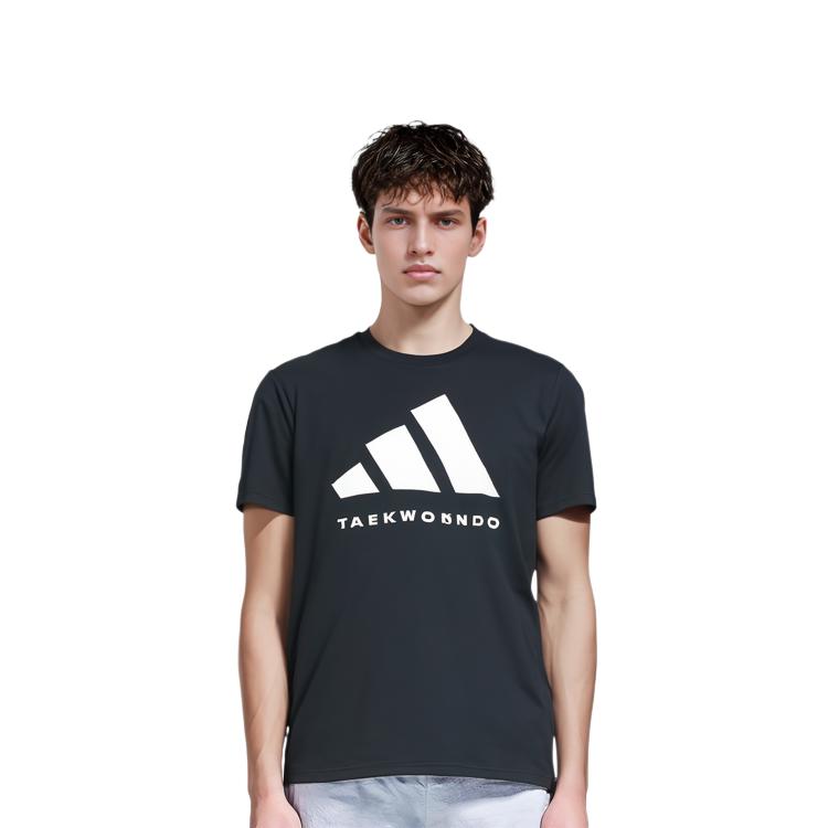 adidas T Shirt Unisex Black White adiCLTS24TKP-BW