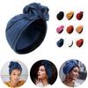 Chapeau Turban Vintage pour Femme Mode Bandana Bandeau Féminin Couvre-tête pour Cheveux Femmes Foulards de Tête Dames Foulard Musulman Bonnet