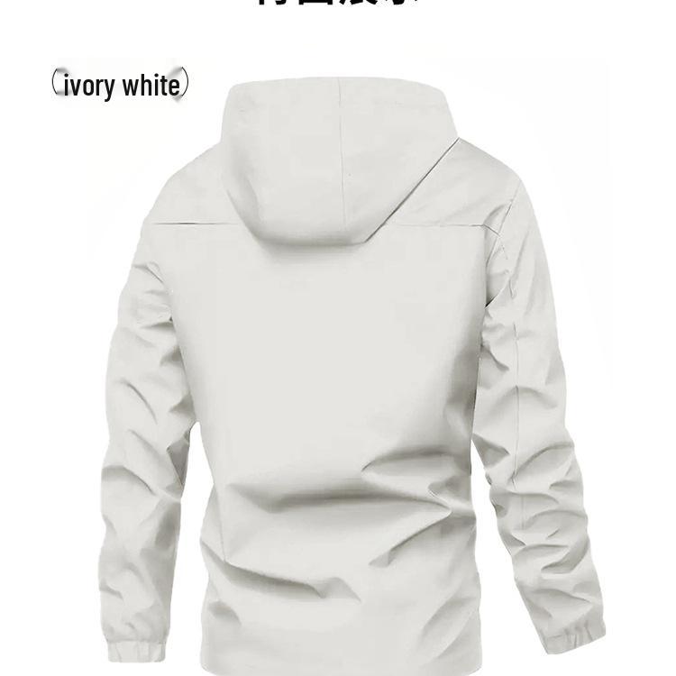 European Style Men's Windproof Waterproof Outdoor Jacket - Autumn/Winter 2026 Collection