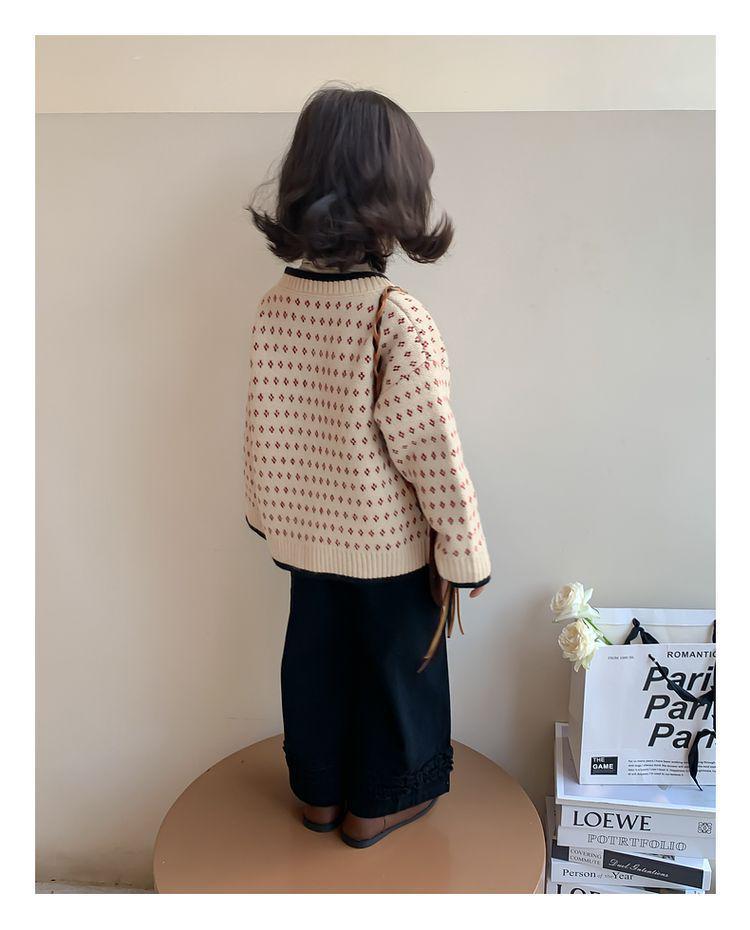 Unisex Baby Knit Cardigan for Spring & Autumn 2025 – Trendy Children's Sweater Coat In Stock