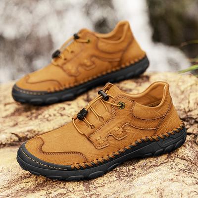 Luxe Merk Heren Ademende Sneakers Handgemaakte Heren Instappers Wandelschoenen Klassiek Heren Casual Schoeisel Outdoor Wandelschoenen