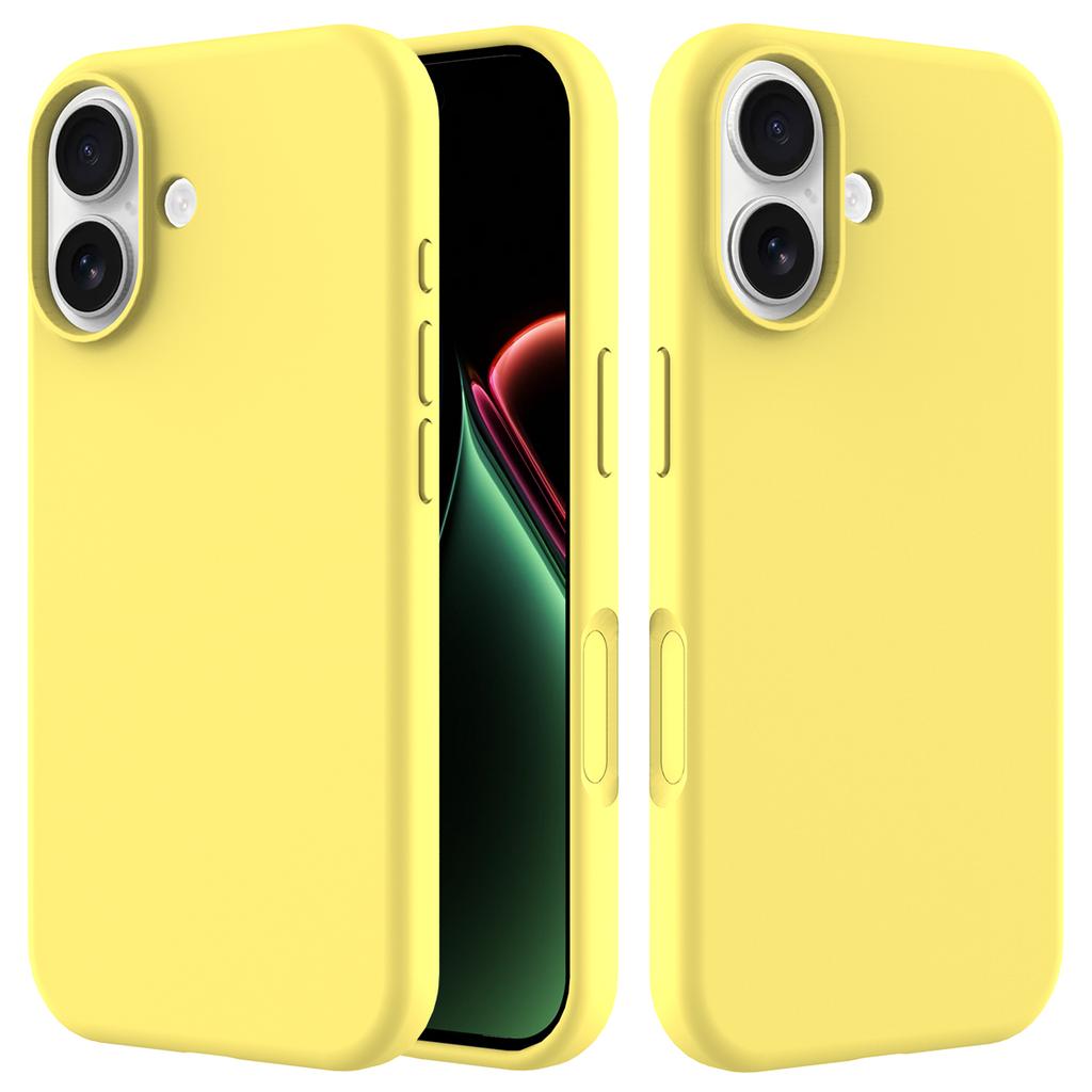 Coque de téléphone antichoc en silicone liquide pour iPhone 17 Air 16 15 14 13 12 Pro Max 16Pro Protection de pare-chocs pour appareil photo