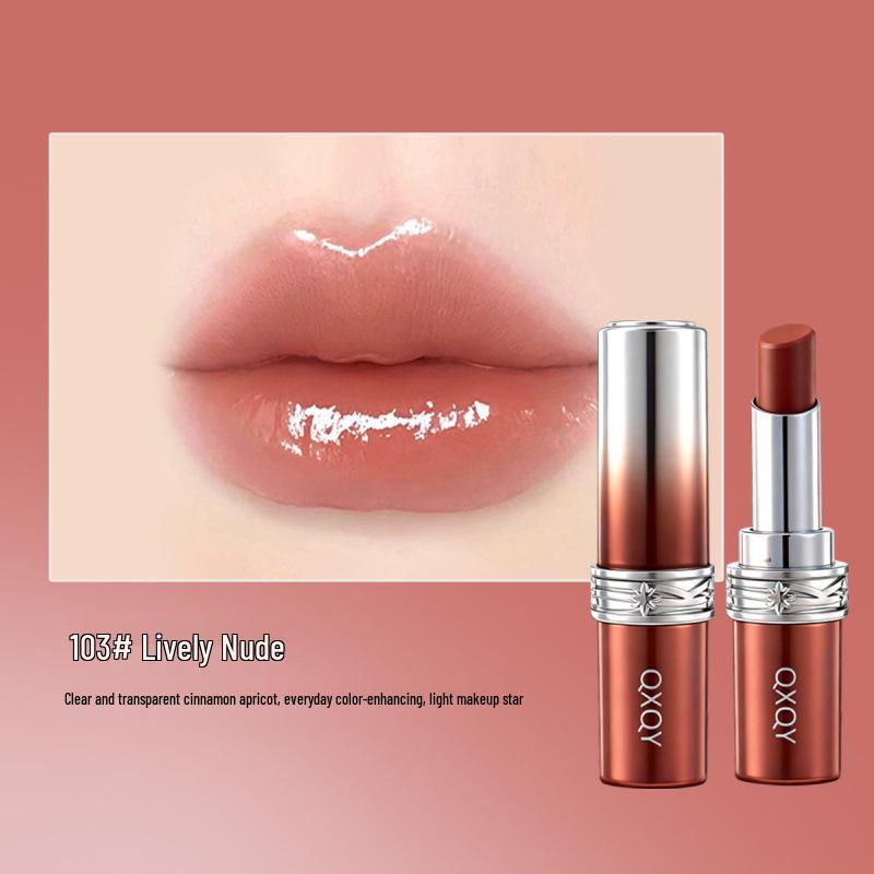 QXQY Long-lasting Hydrating Matte Velvet Lipstick - Moisturizing, Smooth, and Non-transferring.