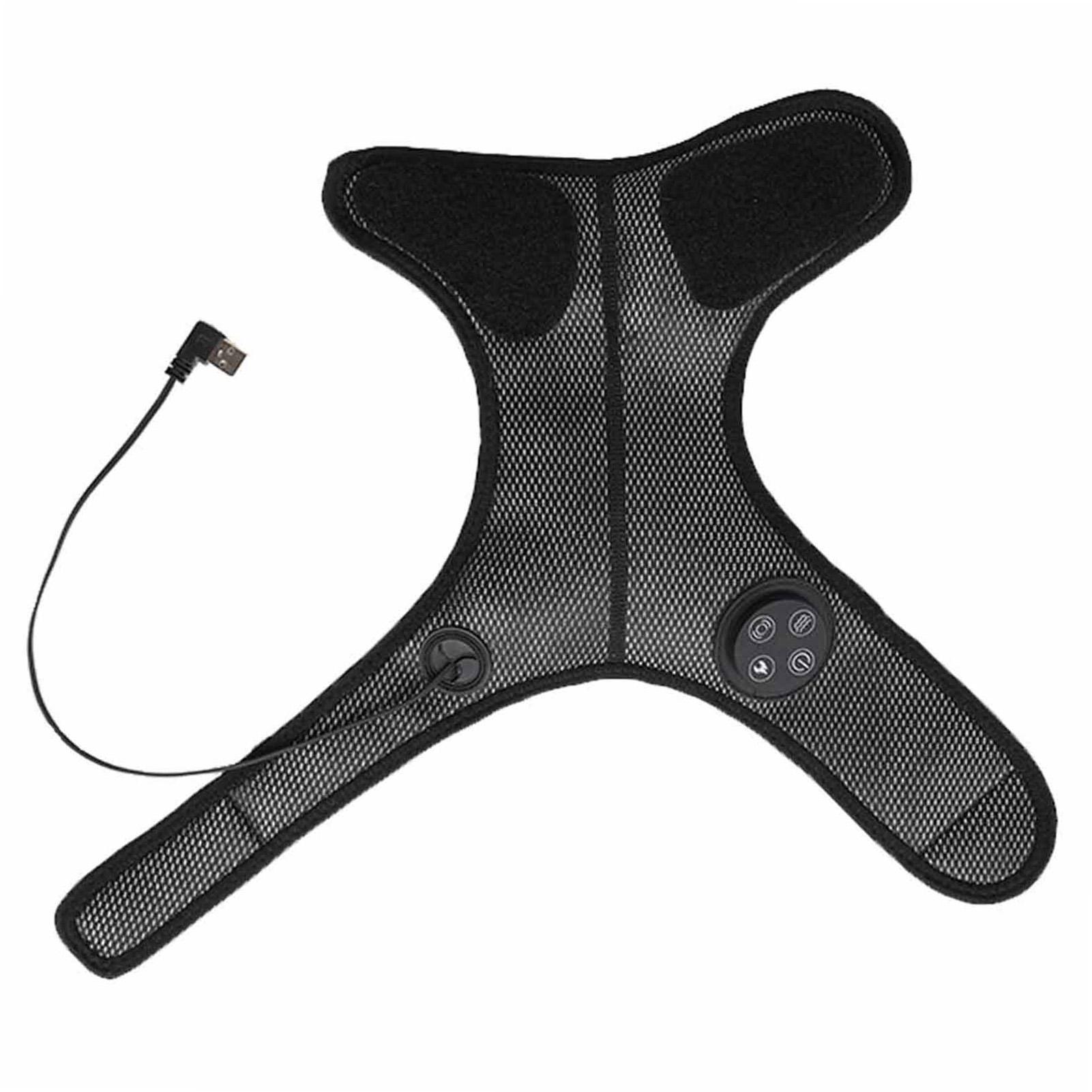 

Electric Foot Ankle Massager Vibration Heating Foot Acupuncture Points Massage