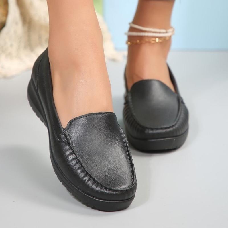 Fashion 2025 New Summer Style Fashionable Comfortable Thick Wear-resistant and Elegant Bottom One-step Women's Shoes Heightening
