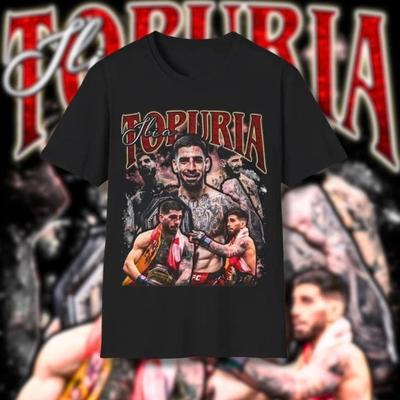 NUOVO! T-shirt UFC 317 Ilia Topuria El Matador Corrida, Miglior Regalo per i Fan 2025