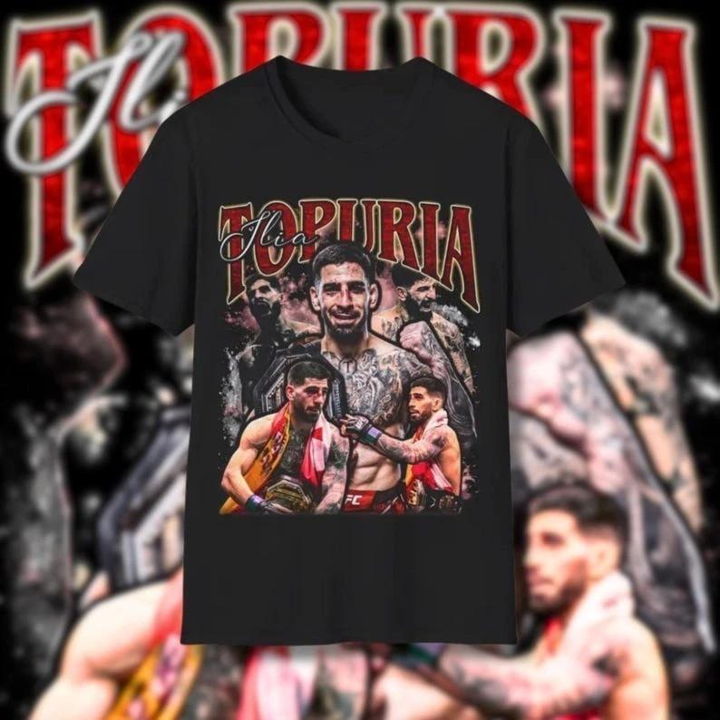 NEW! UFC 317 Ilia Topuria El Matador Bull Fight T-Shirt, Best Gift for Fans 2025