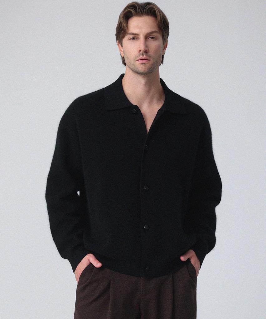 PAVOE Relin Angora Wool Knit Cardigan_2 Colors