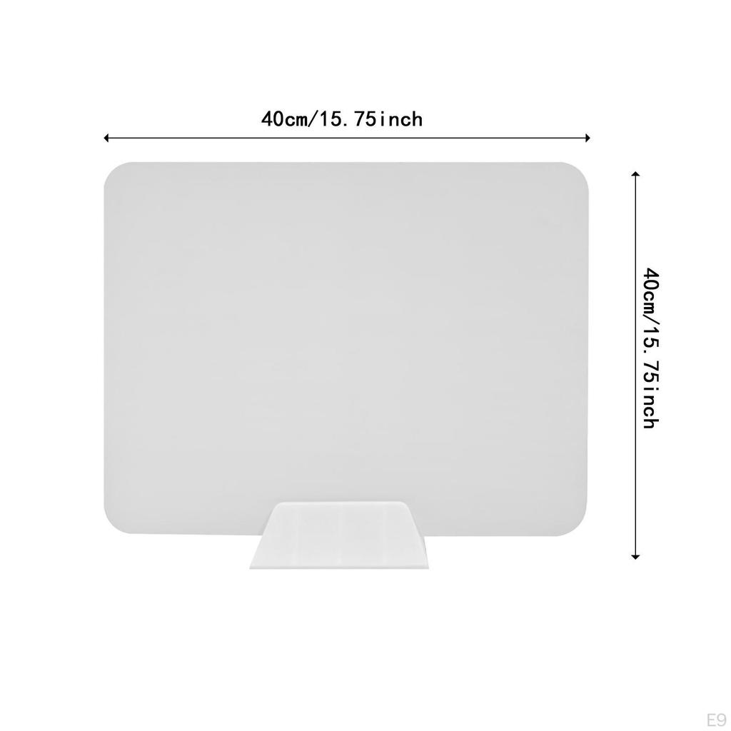 Desk Divider Panel for Enhanced Workspace Privacy