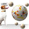 Palla Giocattolo per Cani Anti-obesità Alta Elasticità Resistente al Morso Sollievo dall'Ansia con Sporgenze 3D Uniche per Esterni per Masticatori Aggressivi Animale Domestico Interattivo