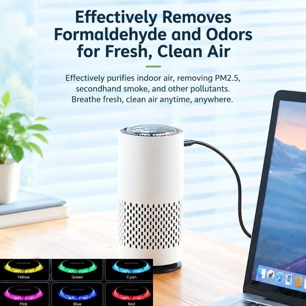 HEPA Filter Car Air Purifier Low Noise Portable Air Purifier Clean Air Electric Air Purifier Home
