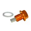 M14*1.5  Aluminum Neo Chrome Magnetic Oil Drain Plug Oil Drain Bolt Oil Sump Drain Plug Nut