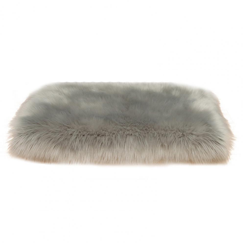 30/40/60cm Doormat Wide Application Polyester Faux Fur Sheepskin Simple Area Rug Halloween Welcome Resistant Carpet For Home