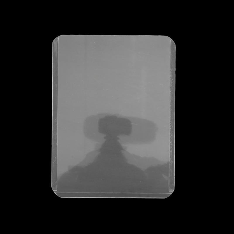 20PCS/Set Card Sleeves Holder Hard PVC Cards Protectors Sleeves Game Card Display Stand Support Trading Case Football Sports