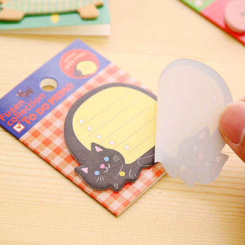 Buy 8pcs Cute Animal To Do Memo Pad Set Mini Sticky Notes Panda Rabbit ...
