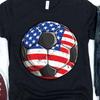 Soccer American Flag 4th of July Shirt / 4th of July Shirt / 4th of July Gifts / 4th of July / America Shirt / Tank Top / Hoodie