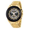 Traguardo Chronograph Gold Tone Stainless Steel Multicolor Skeleton Dial Quartz R8873612058 100M Men's Watch