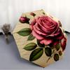 1pc Rose Bouquet Automatic Open/Close Umbrella, Compact Travel Umbrella, 8-Rib Sturdy Frame - Ideal Gift for Friends yy251118060