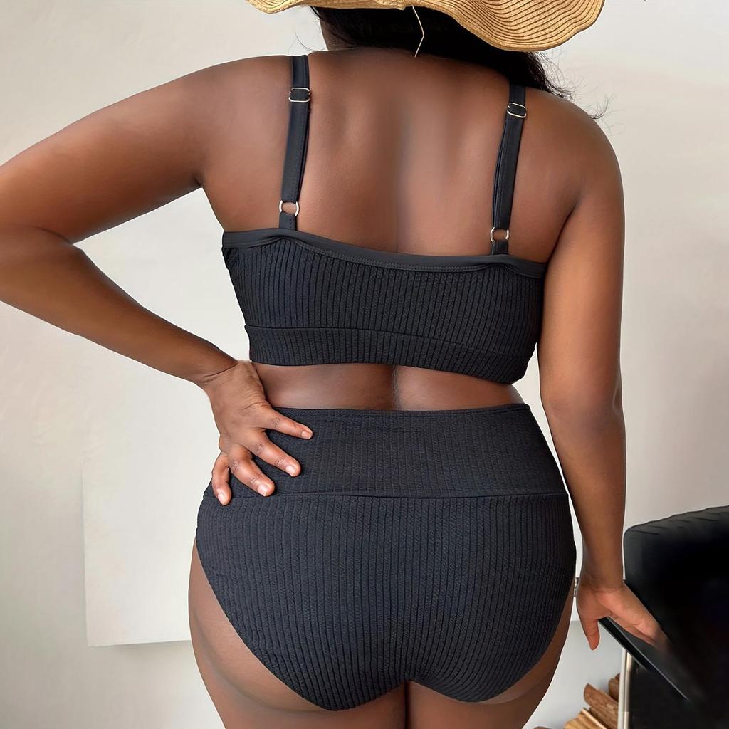 Women's Sexy High Waist Bikini Sport Swimsuit