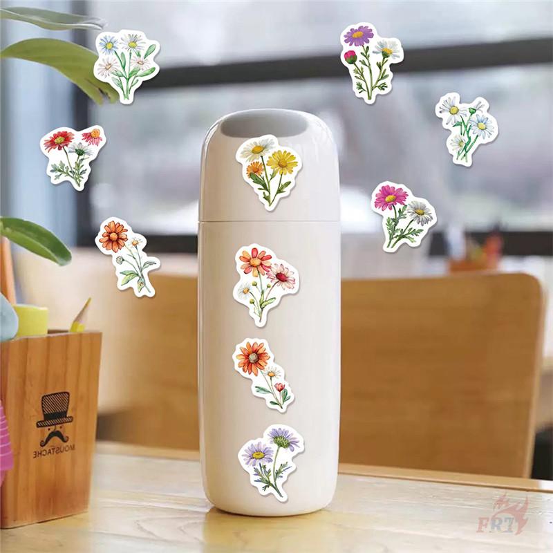 500Pcs/Roll Ins Daisy Bouquets Kids Rewards Stickers - DIY Scrapbooks Album Decor Sealing Label Decals