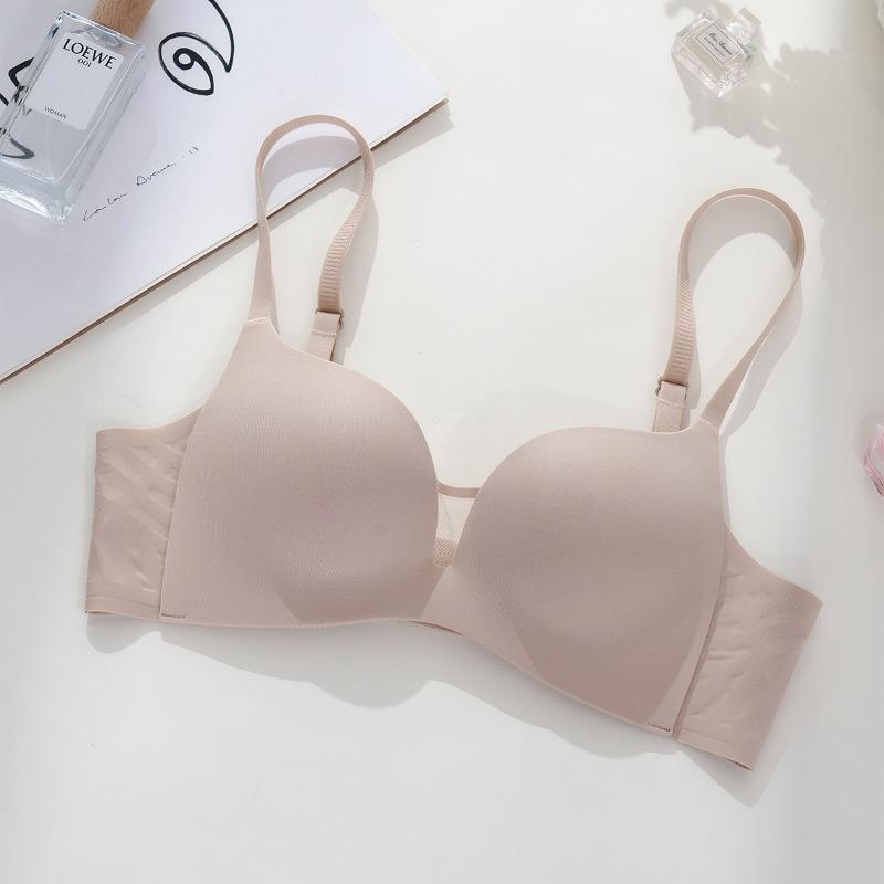 

Traceless underwear Women s thick small breasts gather and close secondary breasts Anti-sagging soft support No steel ring Women s bra cover xl (for 38abc)