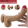 Penis Masturbation Device Female Stick Simulation Manual Realistic Dildo Flirting Can Be Inserted Into The Silicone Soft Private Part