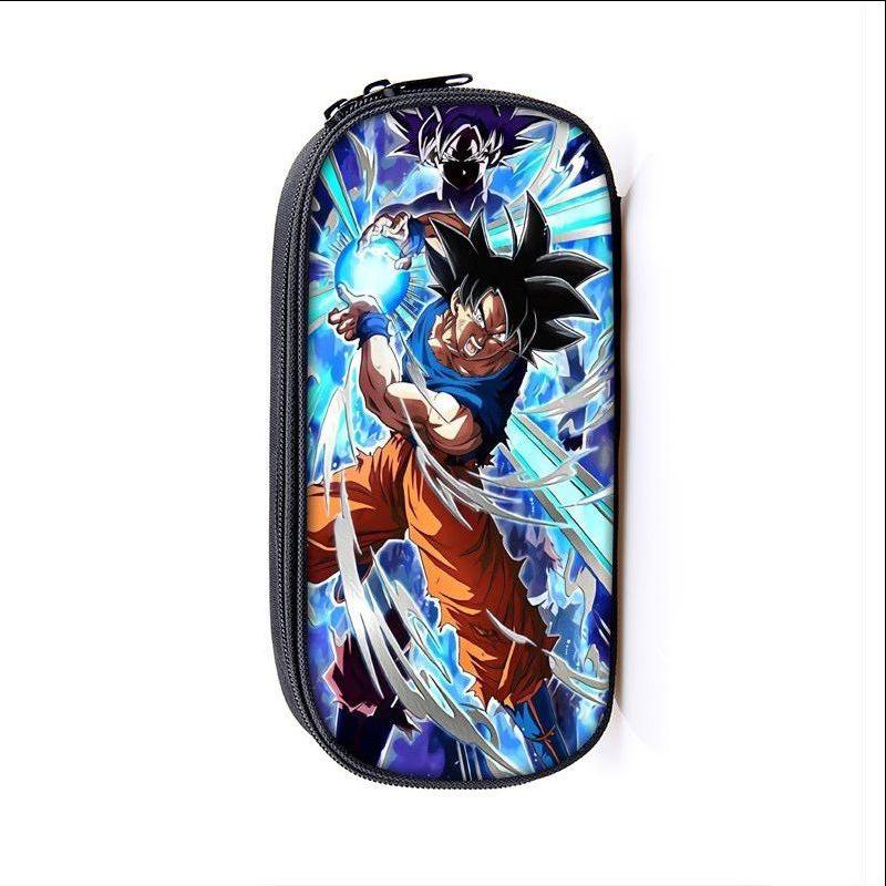 Dragon Ball Anime Son Goku Cartoon Large Capacity Pencil Case Fashion Boys Girls Pen Bags School Student Supplies Stationery Box